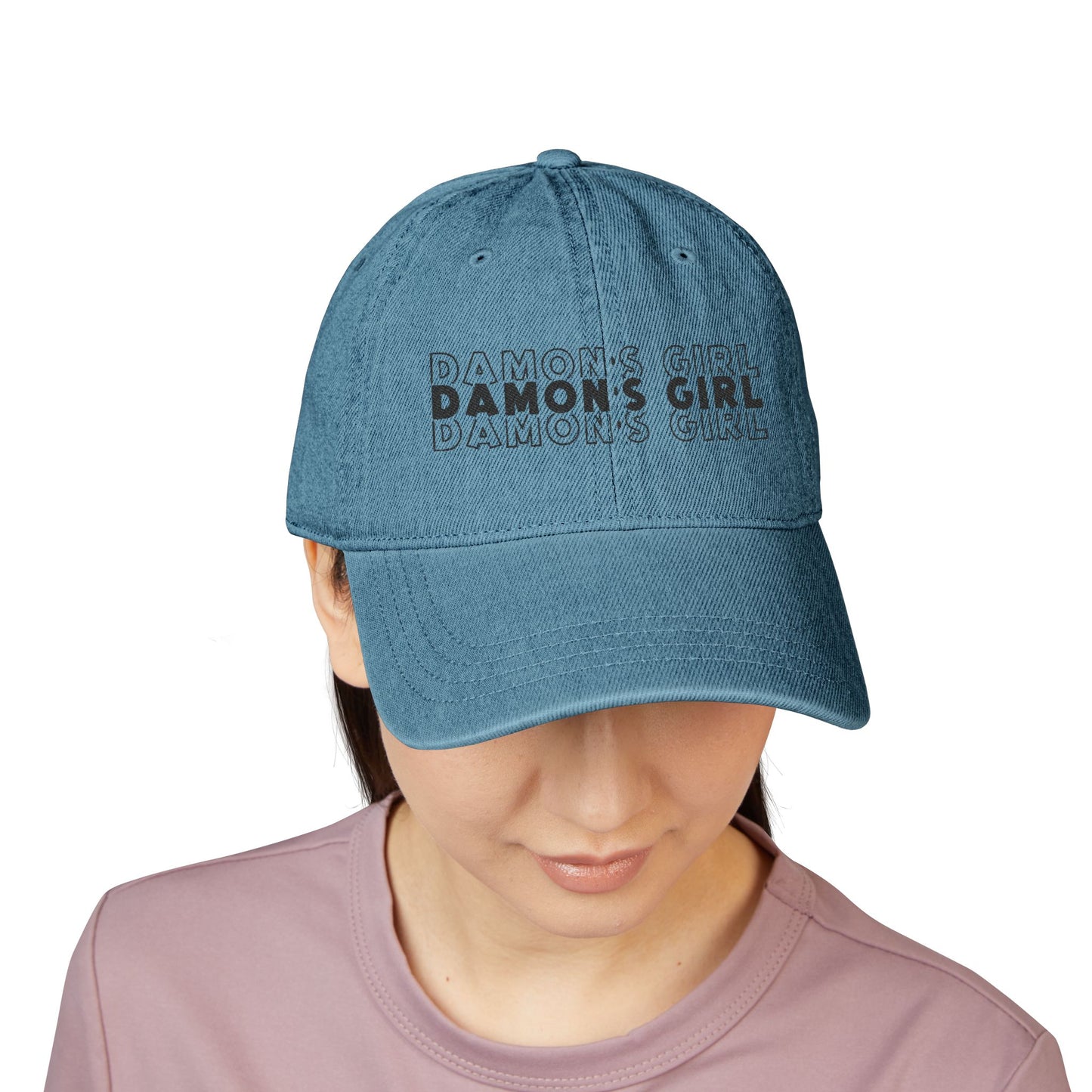 Damon's Girl Denim Hat (Embroidery)