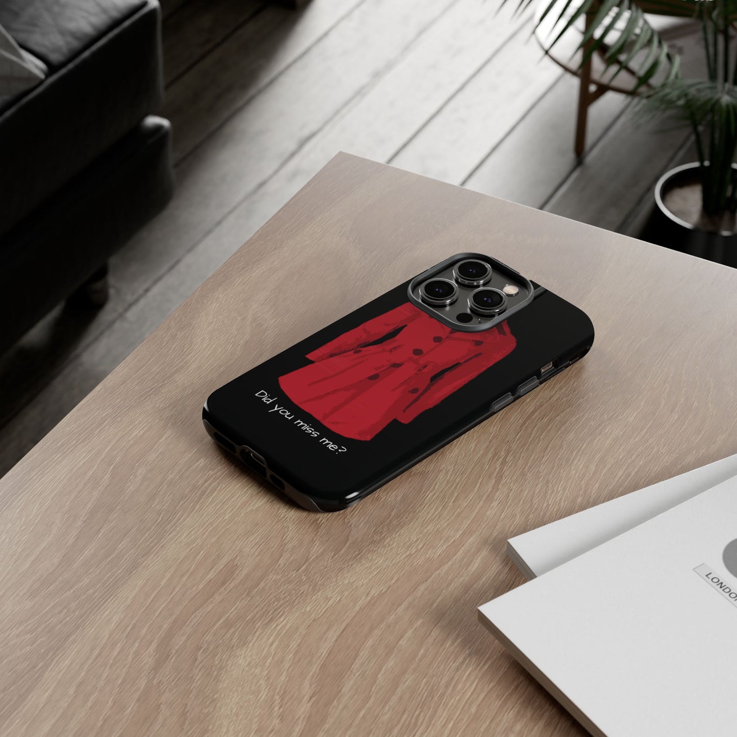 Red CoAt Tough Case