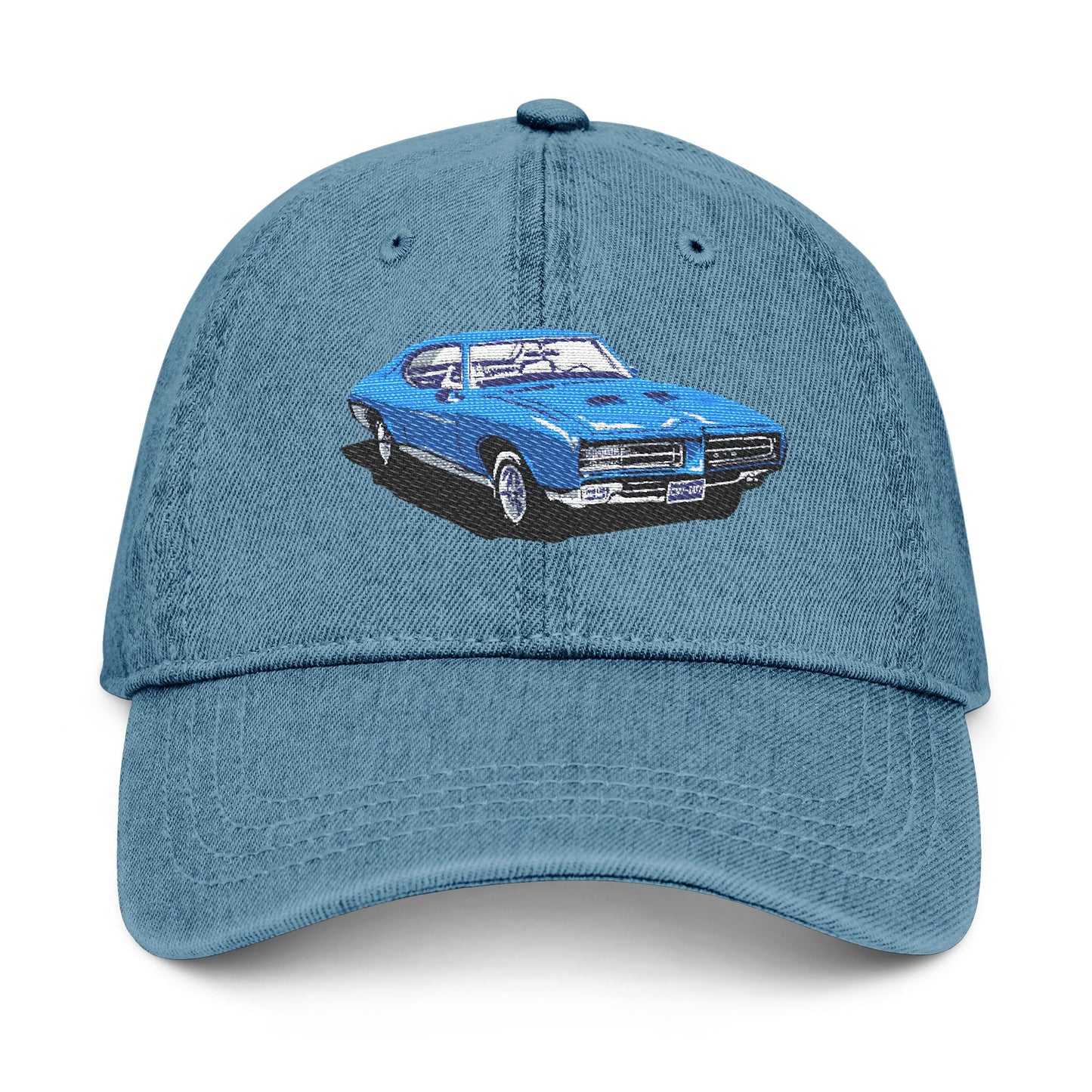 Damon's Car Denim Hat (Embroidery)