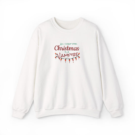 All I Want... Crewneck Sweatshirt (Embroidery)