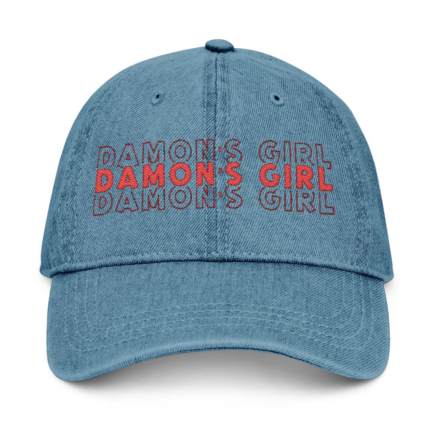 Damon's Girl Denim Hat (Embroidery)