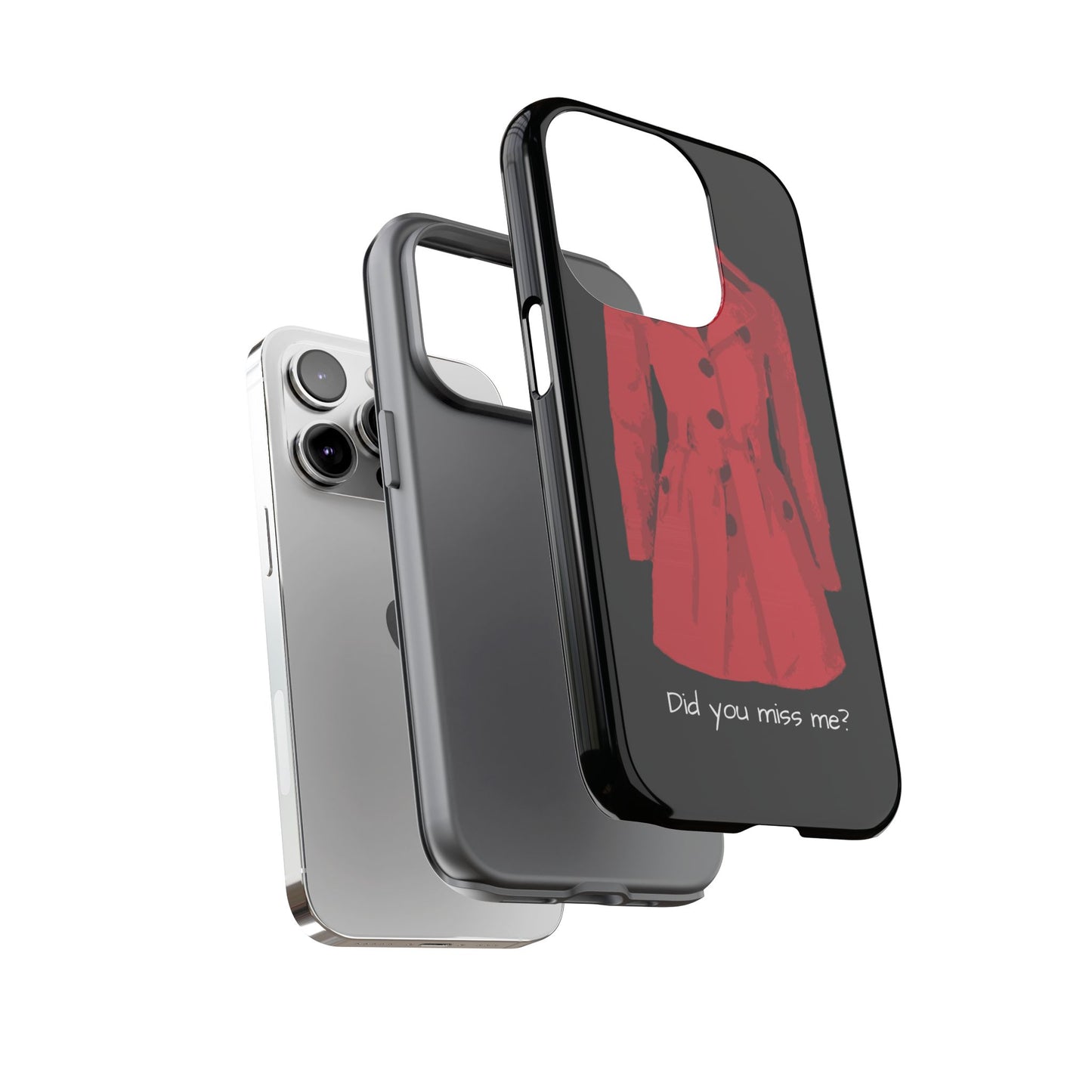 Red CoAt Tough Case