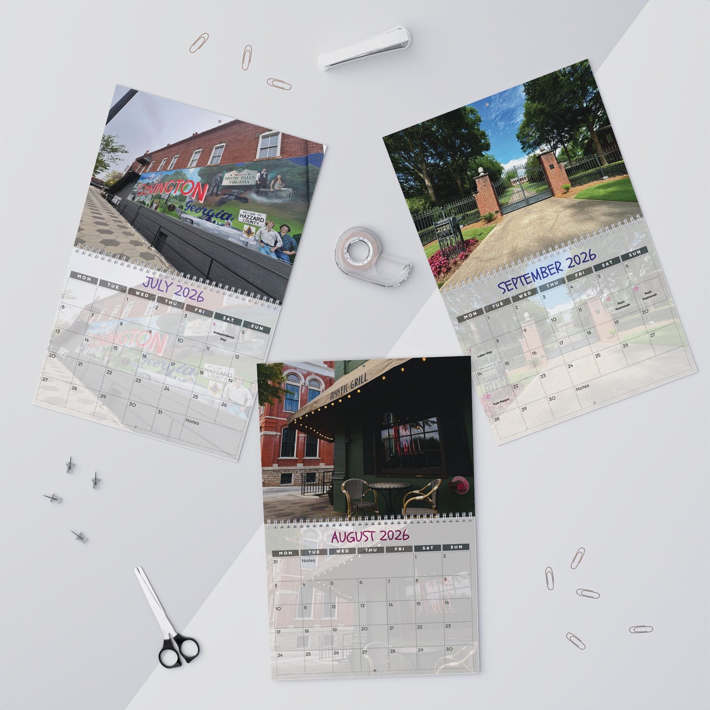 Mystic Falls Wall Calendar