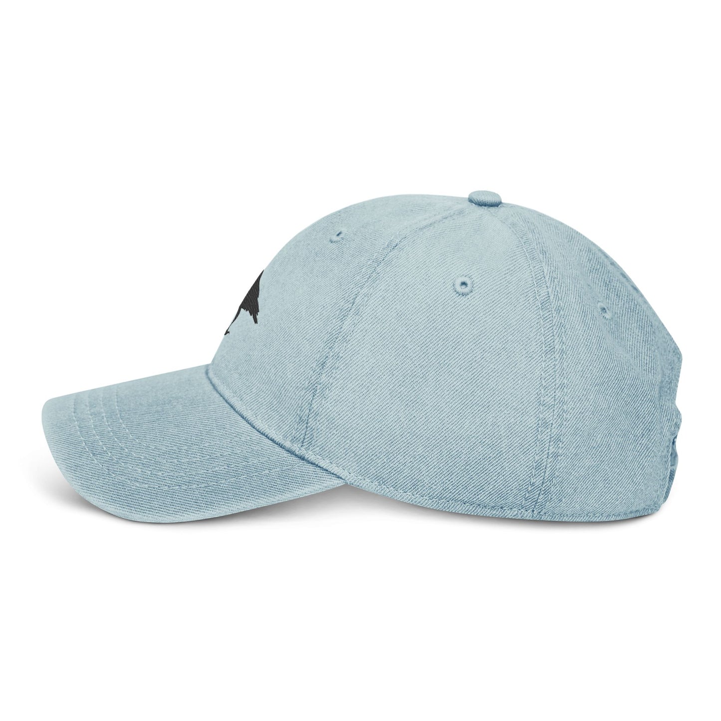 Crow Denim Hat (Embroidery)