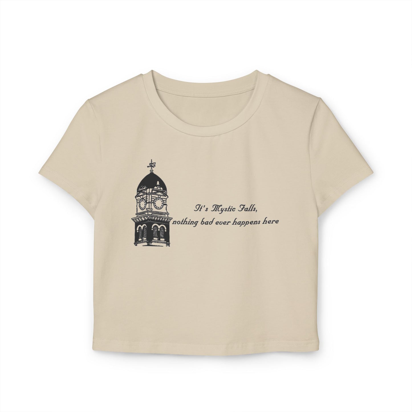 It’s Mystic Falls Baby Tee