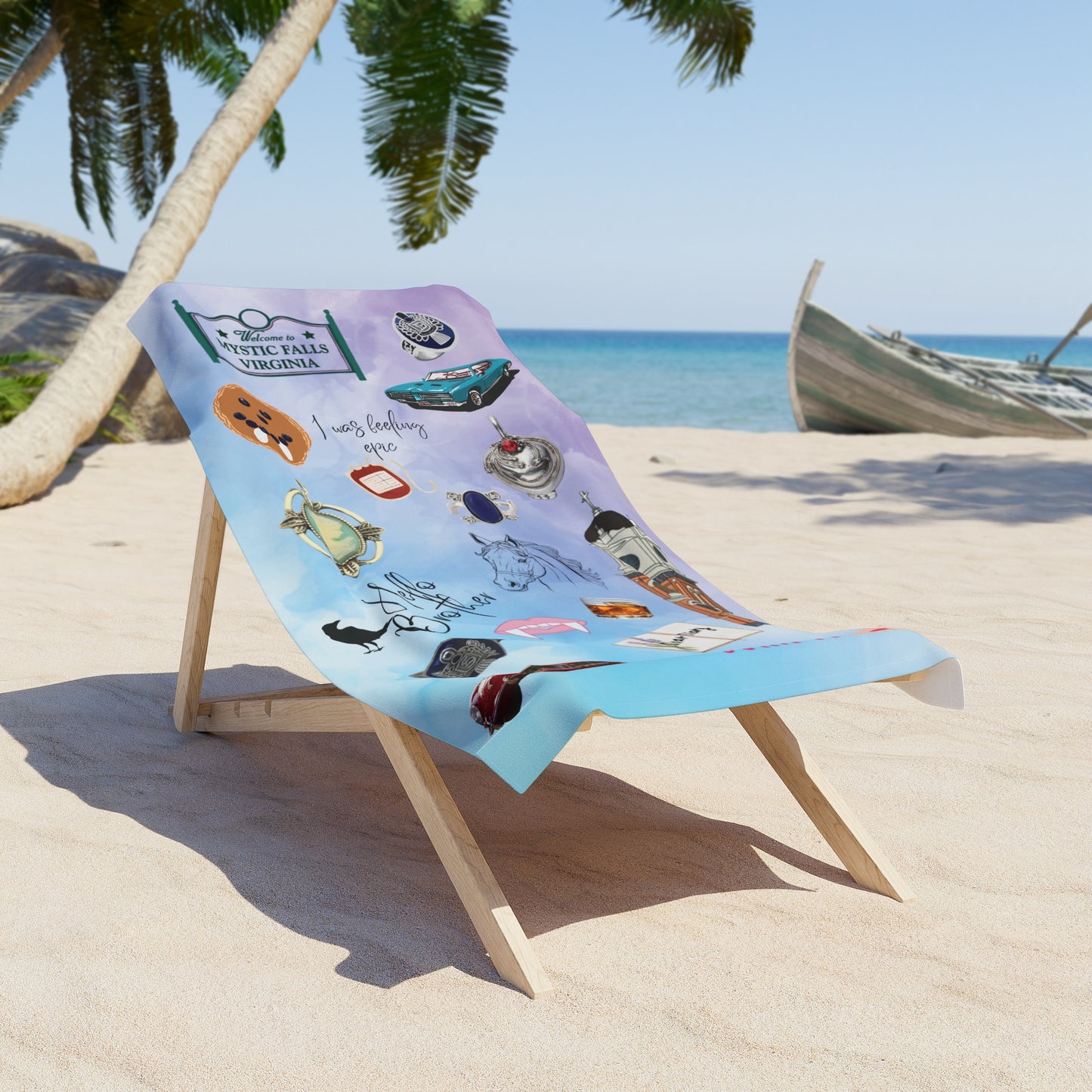 TVD Beach Towel 2