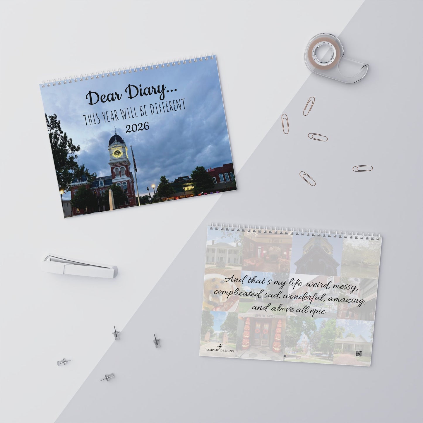 Mystic Falls Wall Calendar