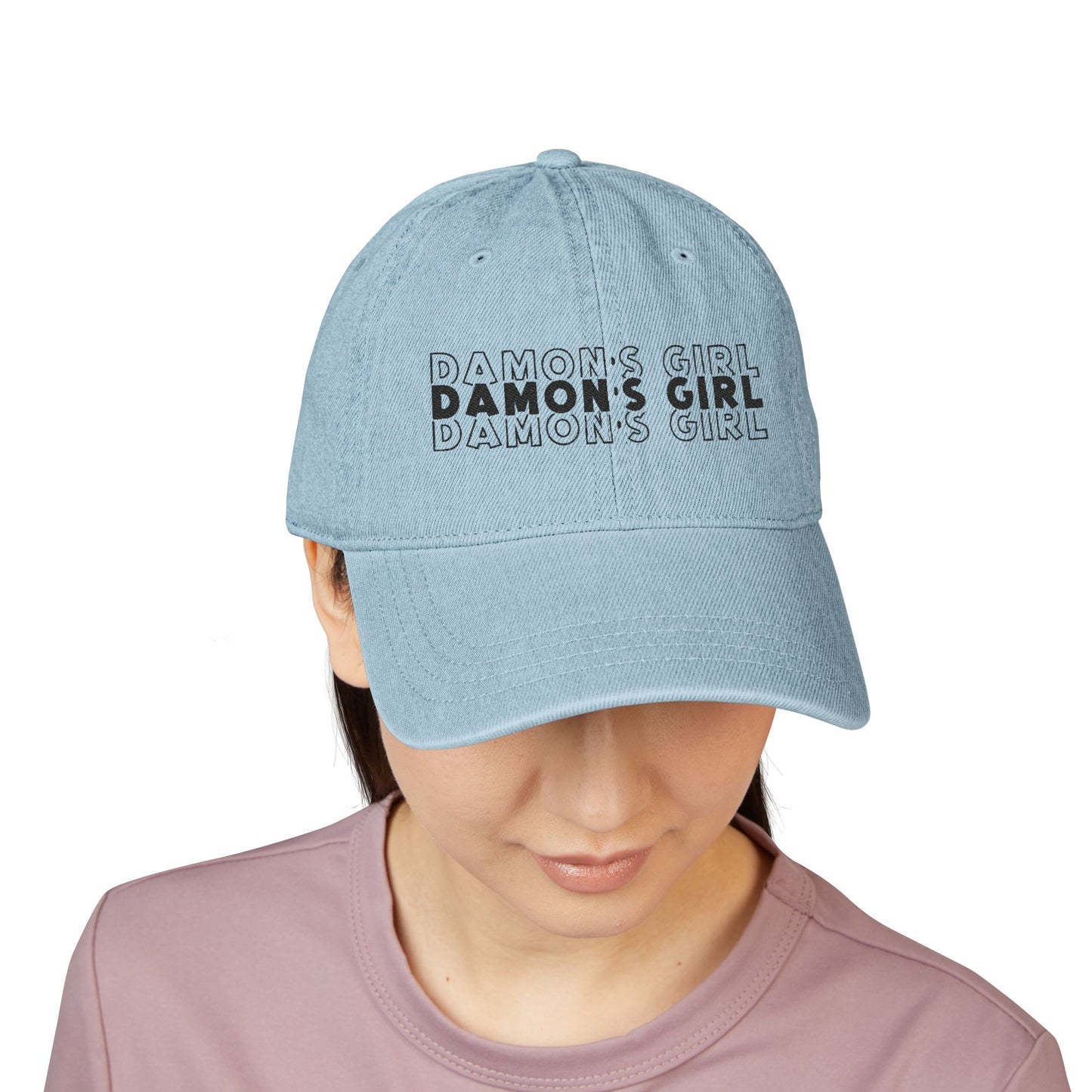 Damon's Girl Denim Hat (Embroidery)