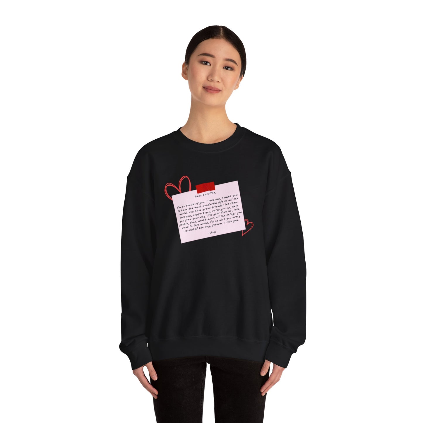 Caroline's Letter Crewneck Sweatshirt