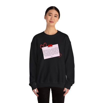 Caroline's Letter Crewneck Sweatshirt