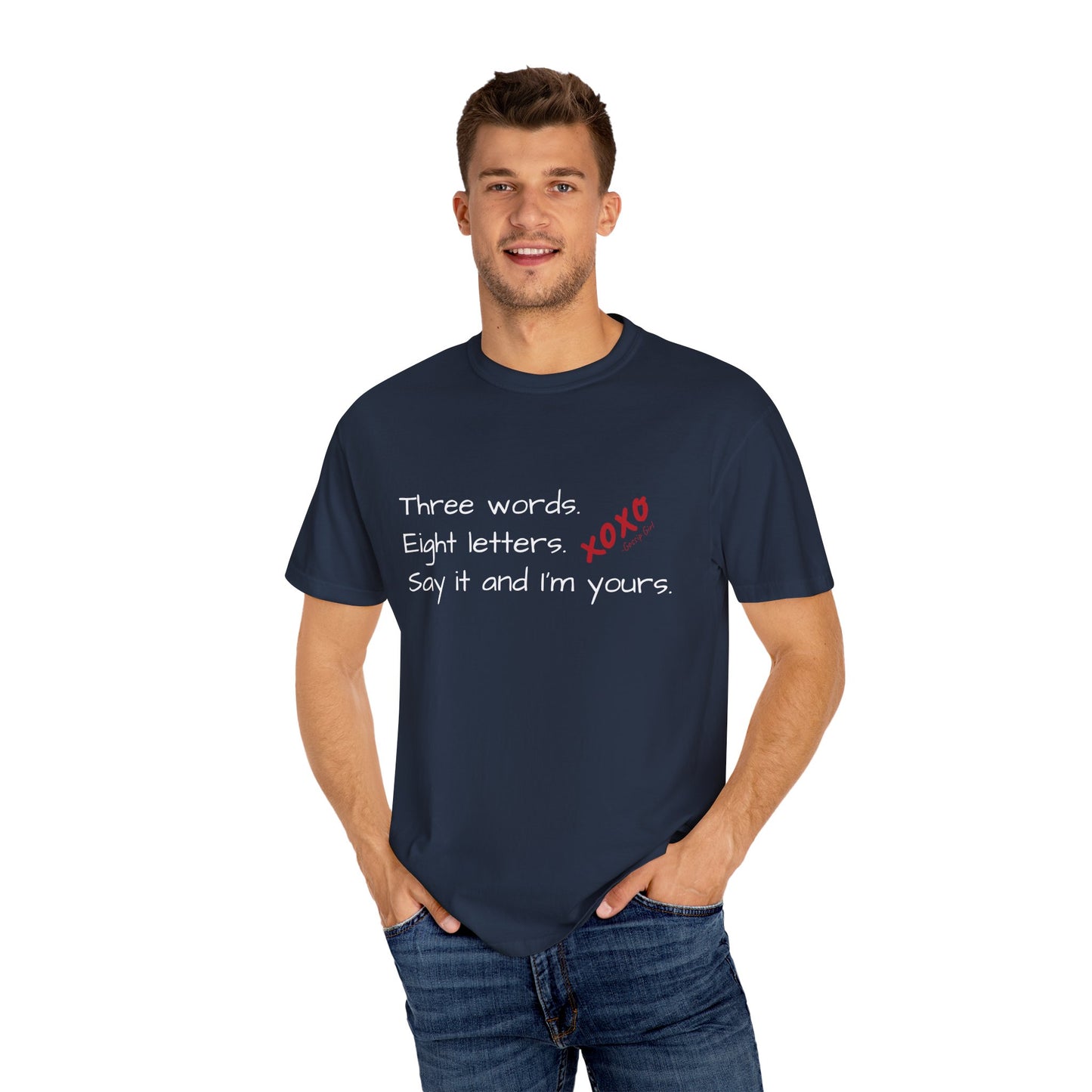 3 Words, 8 Letters Gossip Girl T-Shirt