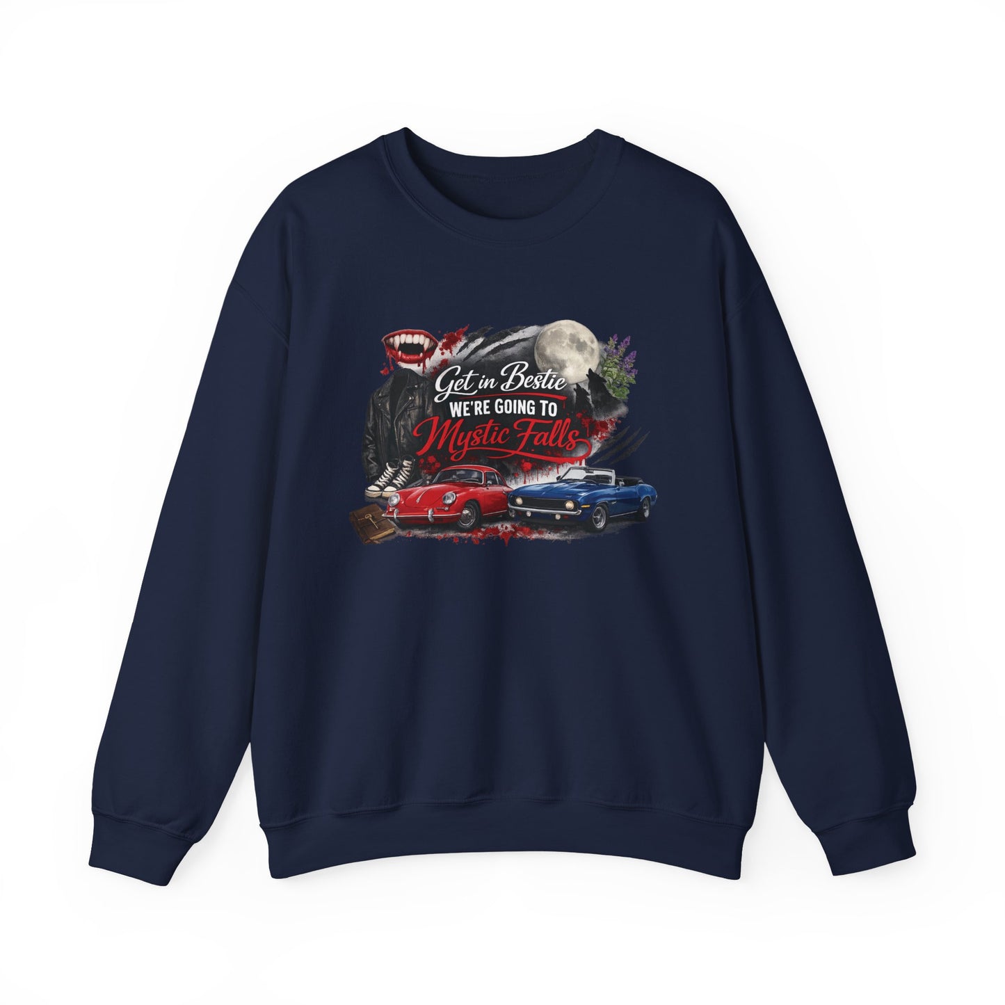 Get in Bestie (Mystic Falls) Crewneck Sweatshirt