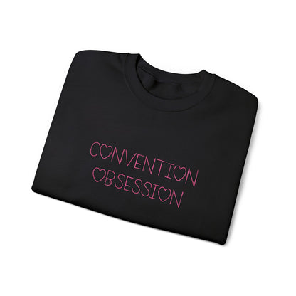 Convention Obsession Crewneck Sweatshirt (Embroidery)