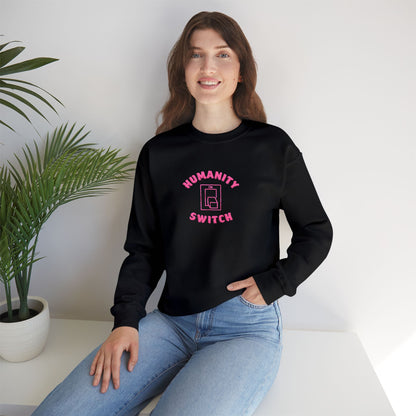 Humanity Switch Crewneck Sweatshirt (Embroidery)