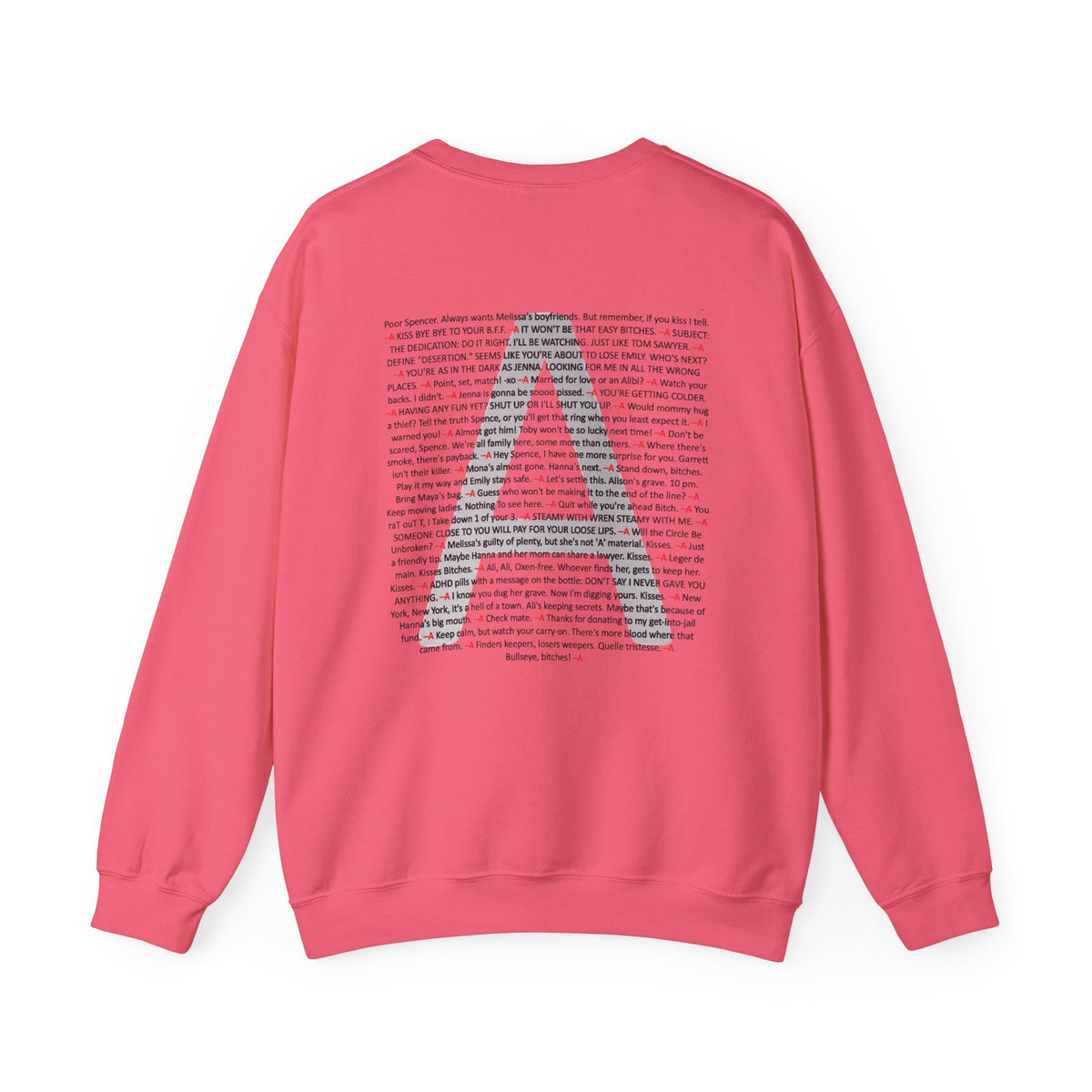 Your Favorite Liar Spencer's Txts Crewneck Sweatshirt