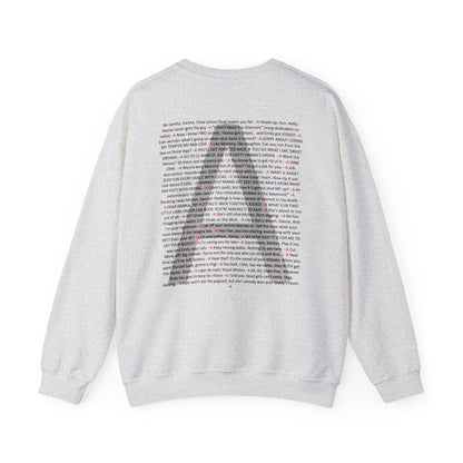 Your Favorite Liar Hanna's Txts Crewneck Sweatshirt