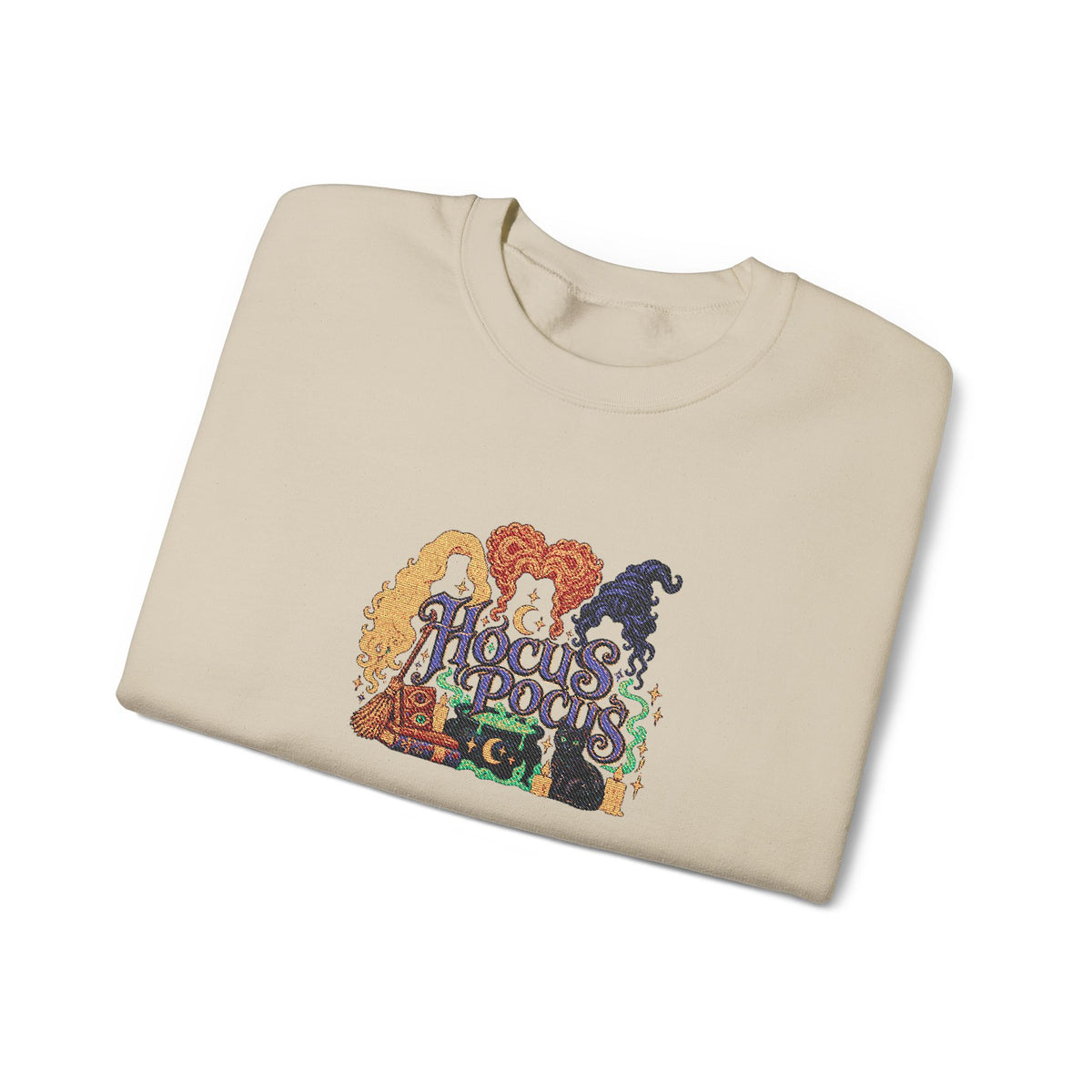 Hocus Pocus Crewneck Sweatshirt (Embroidery)
