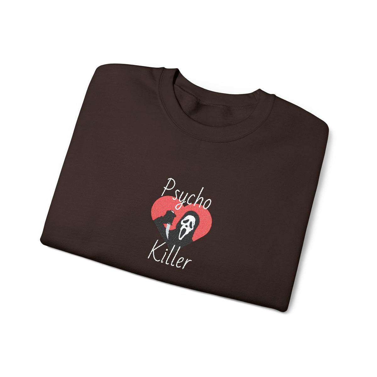 Psycho Killer Crewneck Sweatshirt (Embroidery)