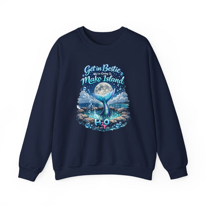 Get in Bestie (Mako Island) Crewneck Sweatshirt