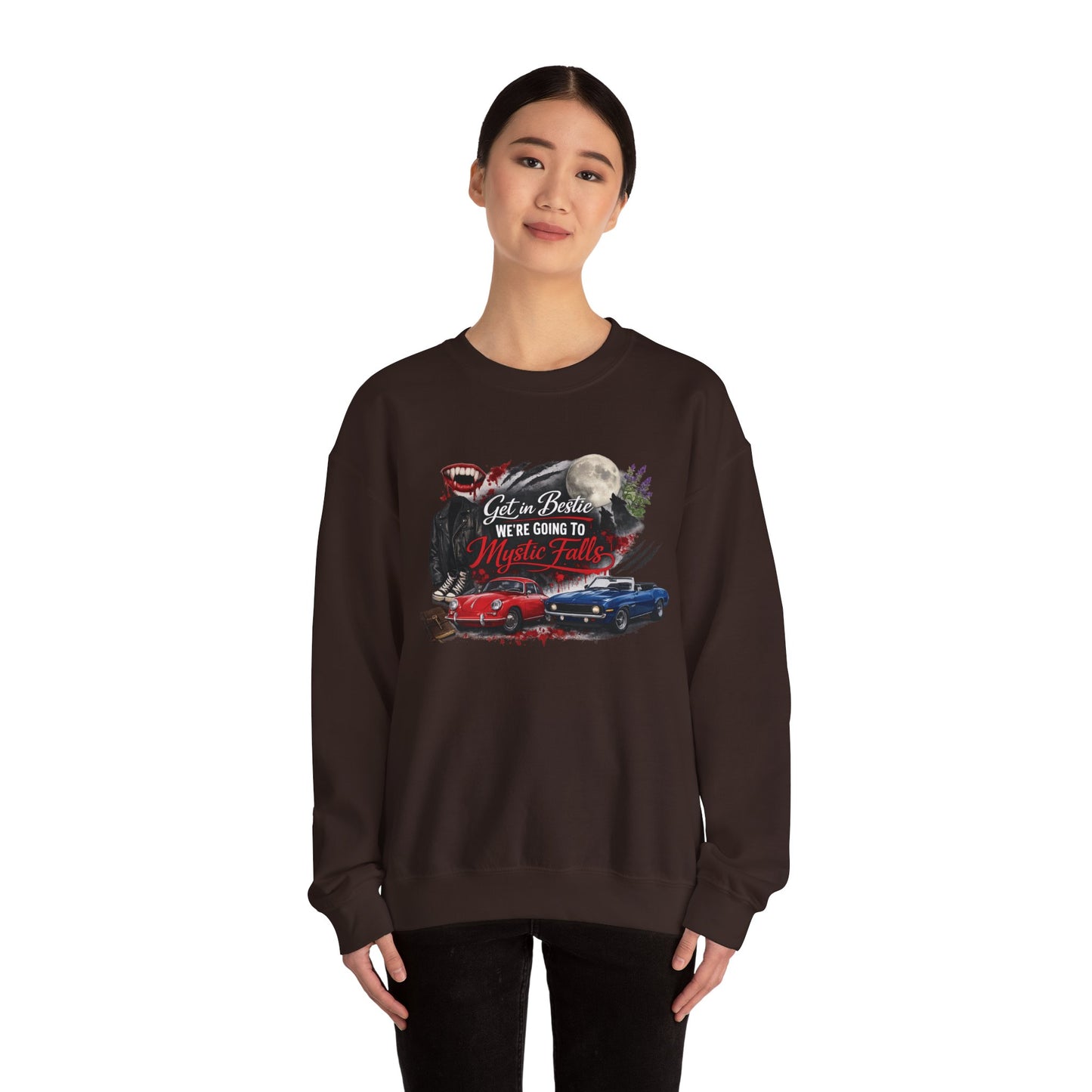 Get in Bestie (Mystic Falls) Crewneck Sweatshirt