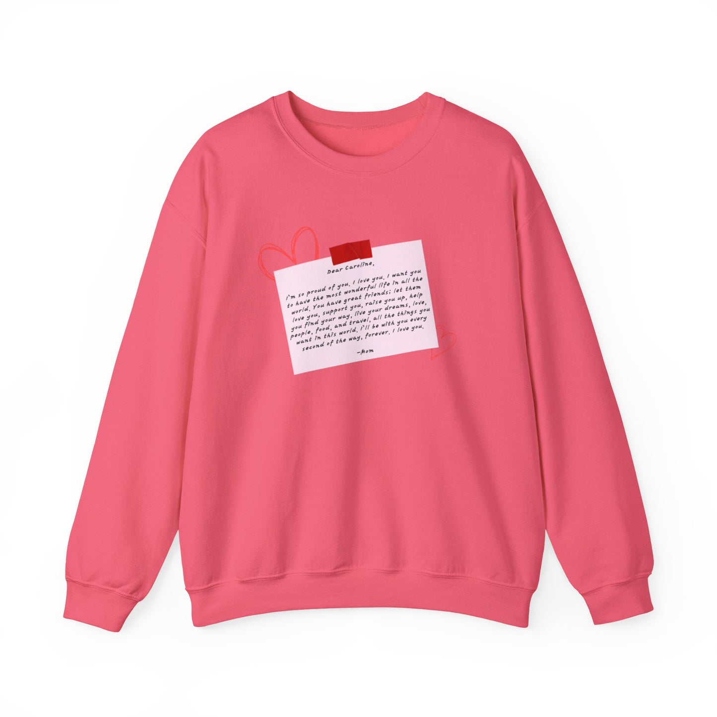 Caroline's Letter Crewneck Sweatshirt