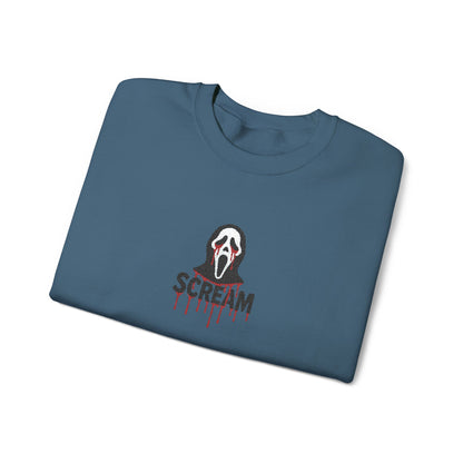 Scream Crewneck Sweatshirt (Embroidery)