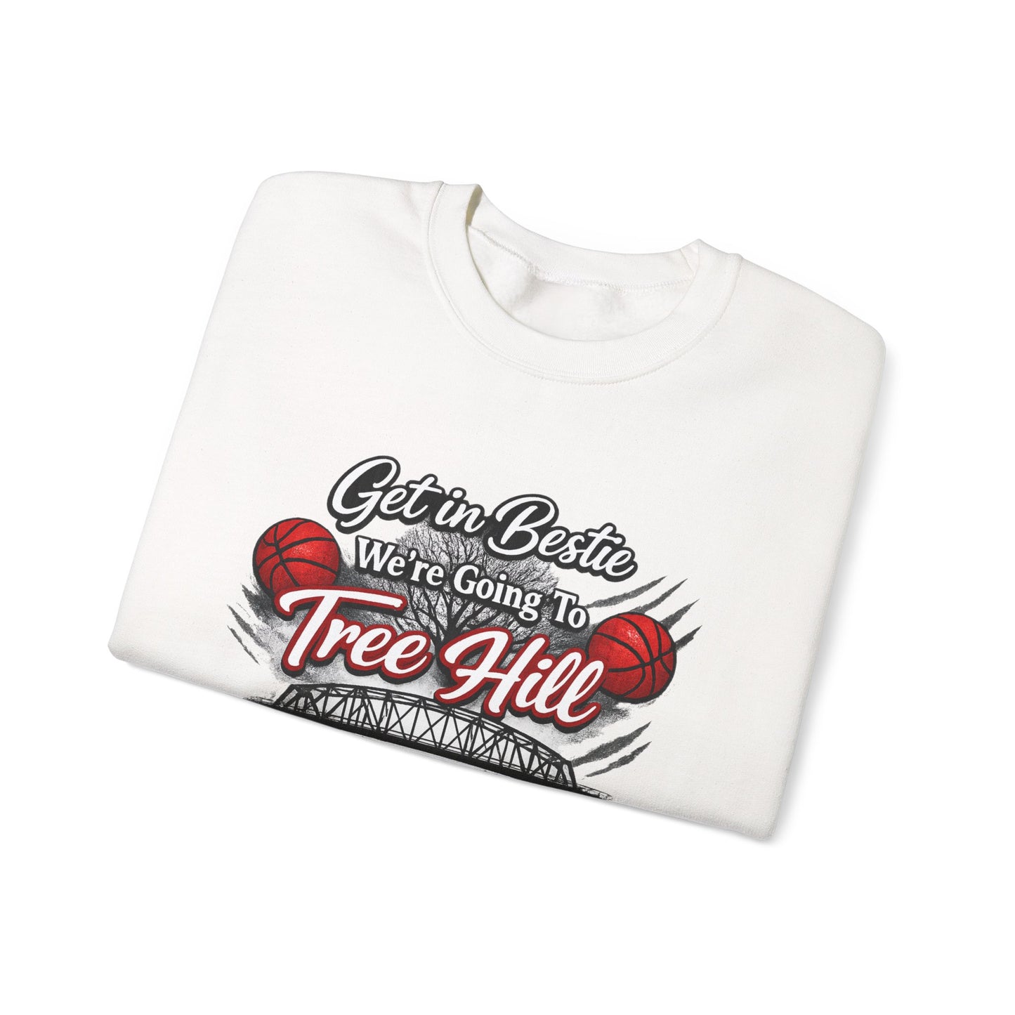 Get in Bestie (Tree Hill) Crewneck Sweatshirt