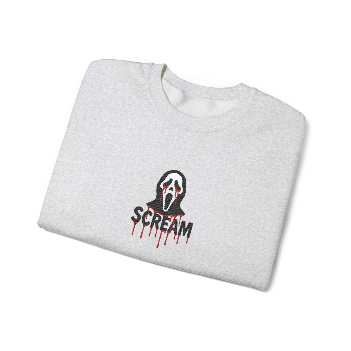 Scream Crewneck Sweatshirt (Embroidery)