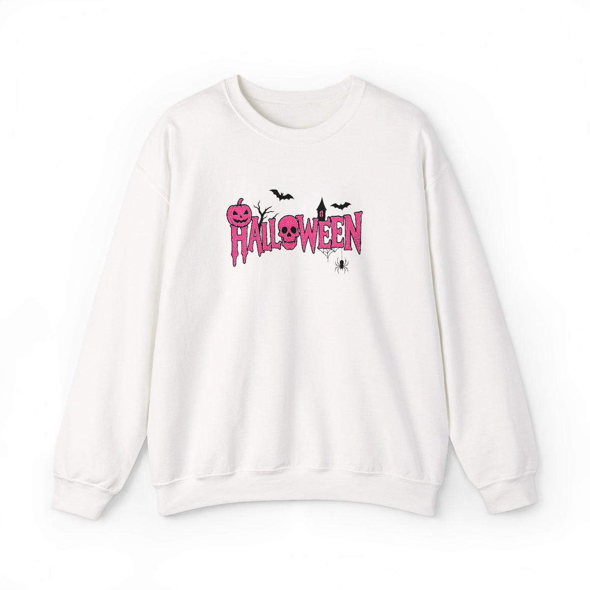 Halloween Crewneck Sweatshirt (Embroidery)