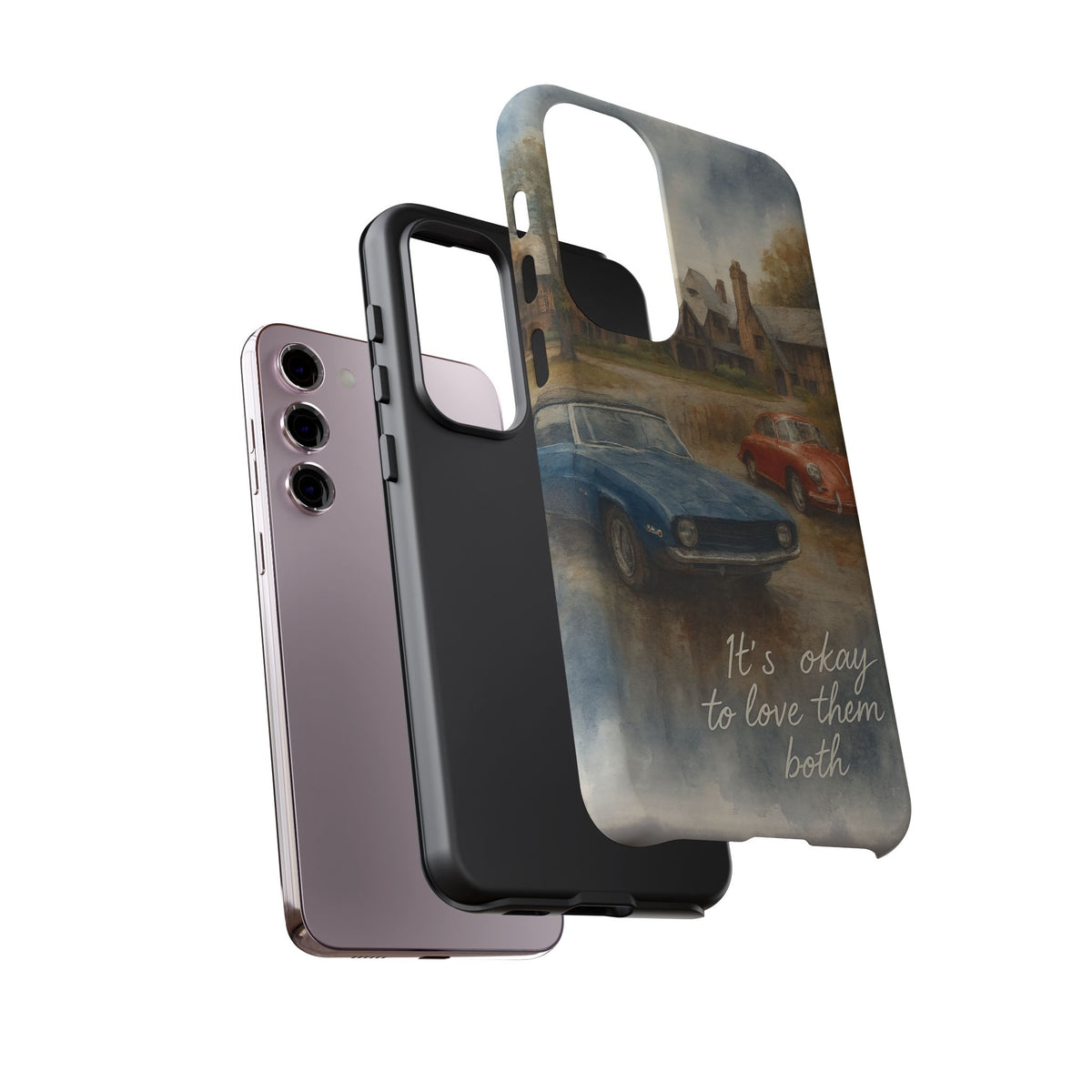 It's okay to Love Them Both Tough Case