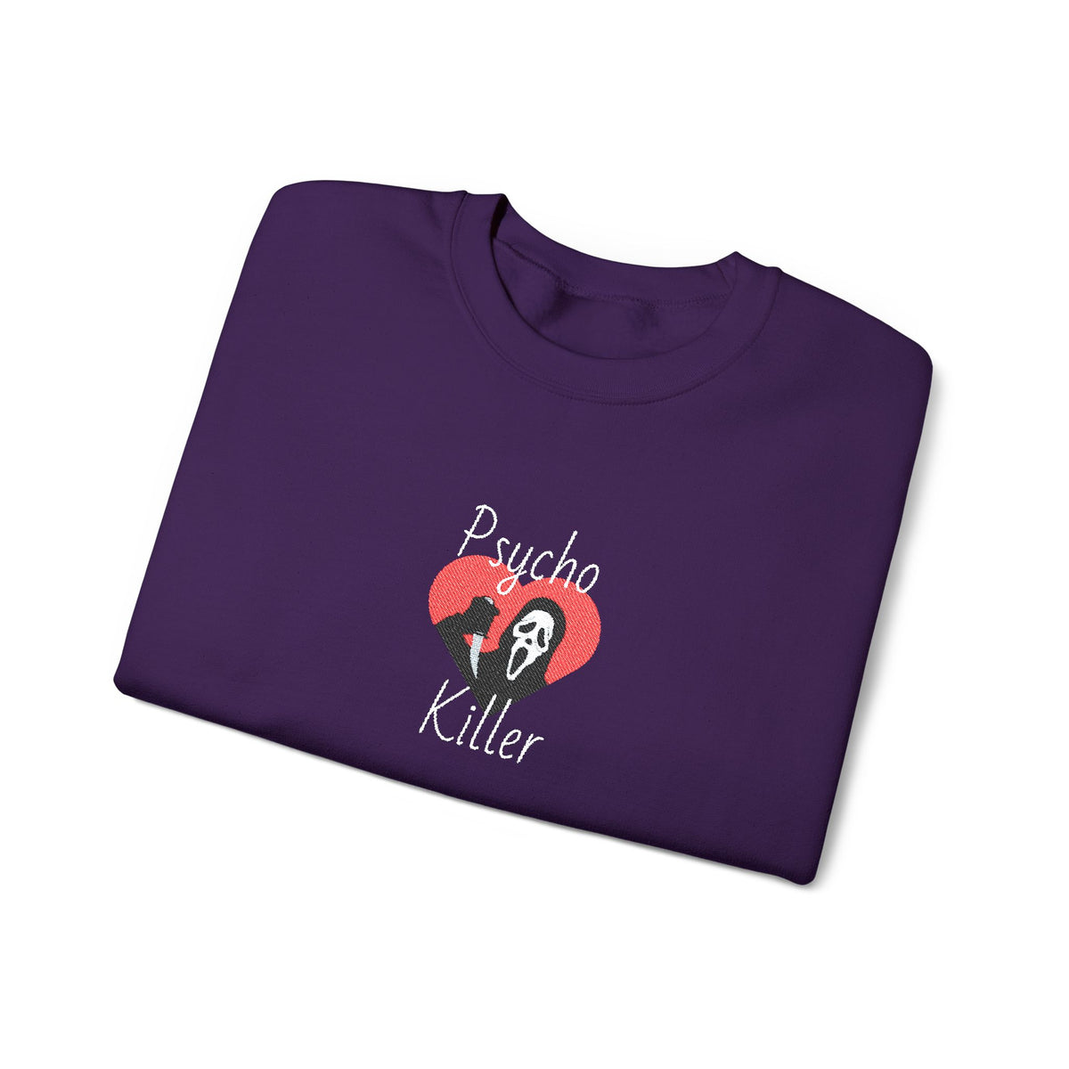 Psycho Killer Crewneck Sweatshirt (Embroidery)