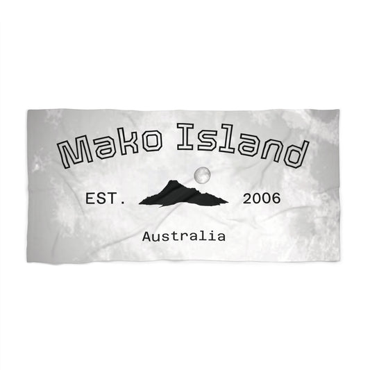 Mako Island Beach Towel