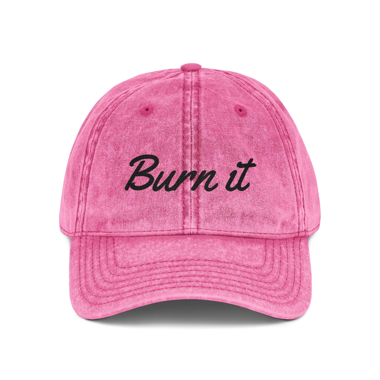 Burn It Vintage Cap (Embroidery)