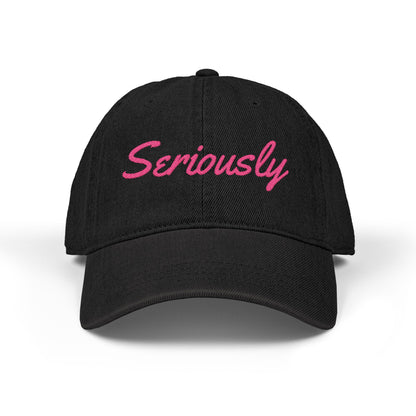 Seriously Denim Hat (Embroidery)