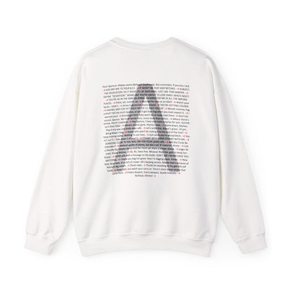 Your Favorite Liar Spencer's Txts Crewneck Sweatshirt