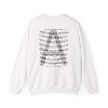 Your Favorite Liar Emily's Txts Crewneck Sweatshirt