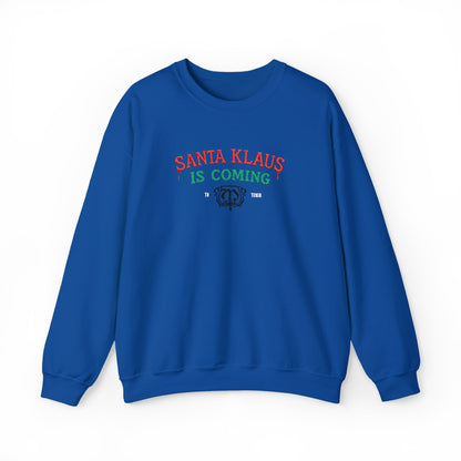 Santa Klaus Crewneck Sweatshirt (Embroidery)