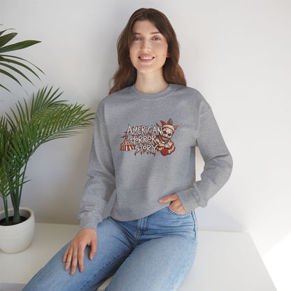 Twisty the Clown Crewneck Sweatshirt (Embroidery)
