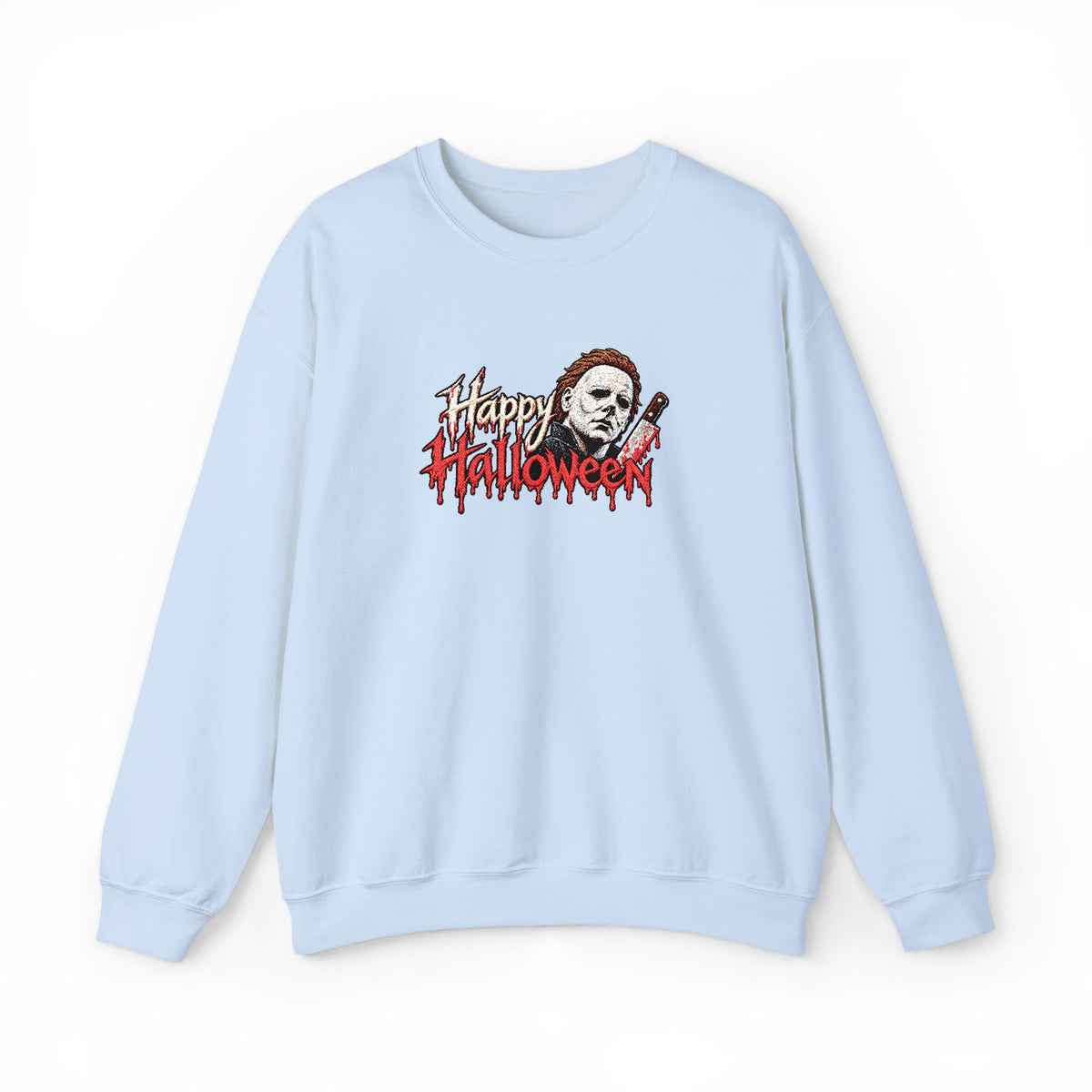 Halloween Crewneck Sweatshirt (Embroidery)