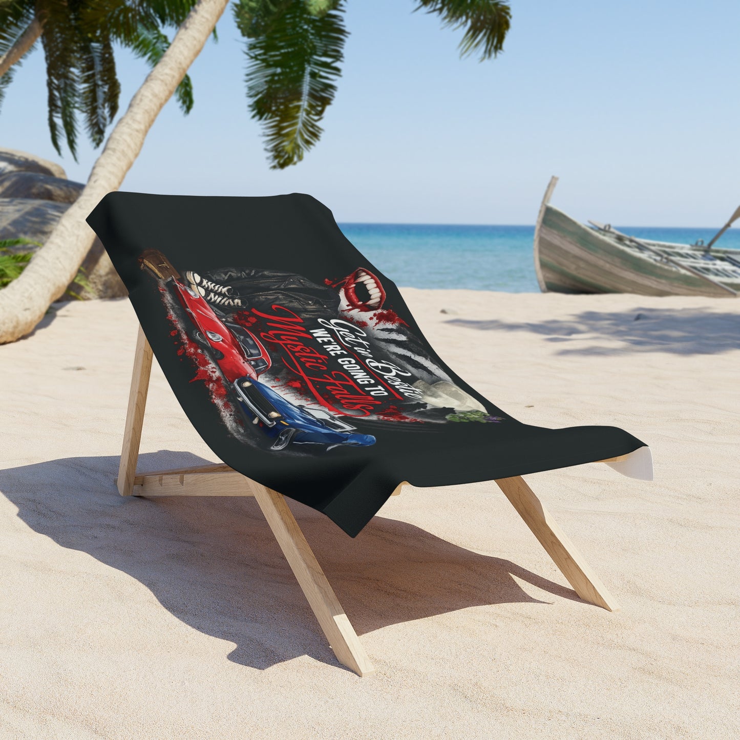 Mystic Falls Beach Towel