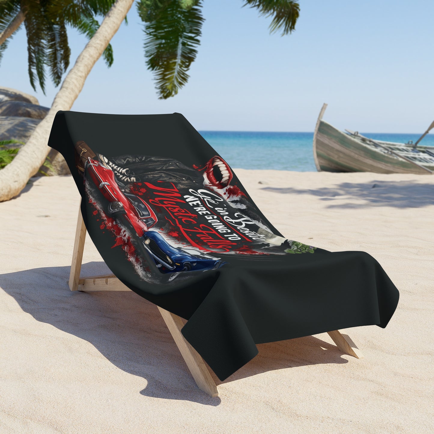 Mystic Falls Beach Towel