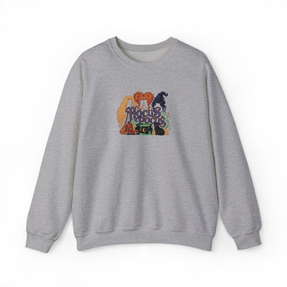 Hocus Pocus Crewneck Sweatshirt (Embroidery)