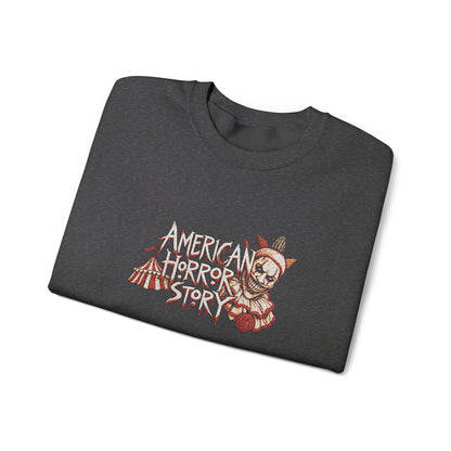 Twisty the Clown Crewneck Sweatshirt (Embroidery)