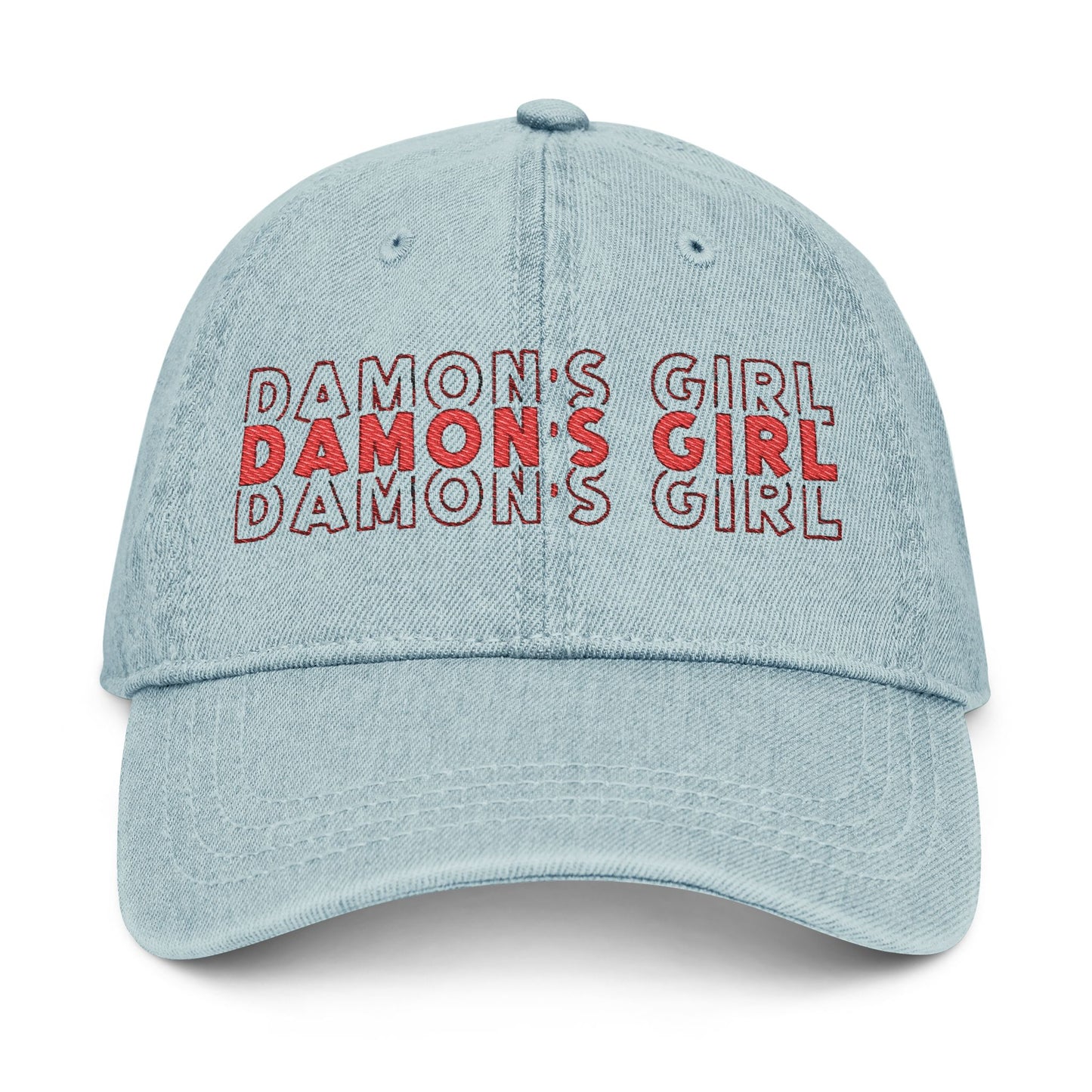 Damon's Girl Denim Hat (Embroidery)