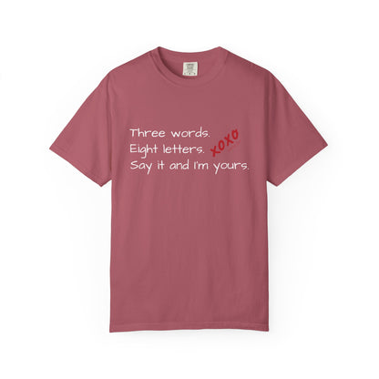 3 Words, 8 Letters Gossip Girl T-Shirt