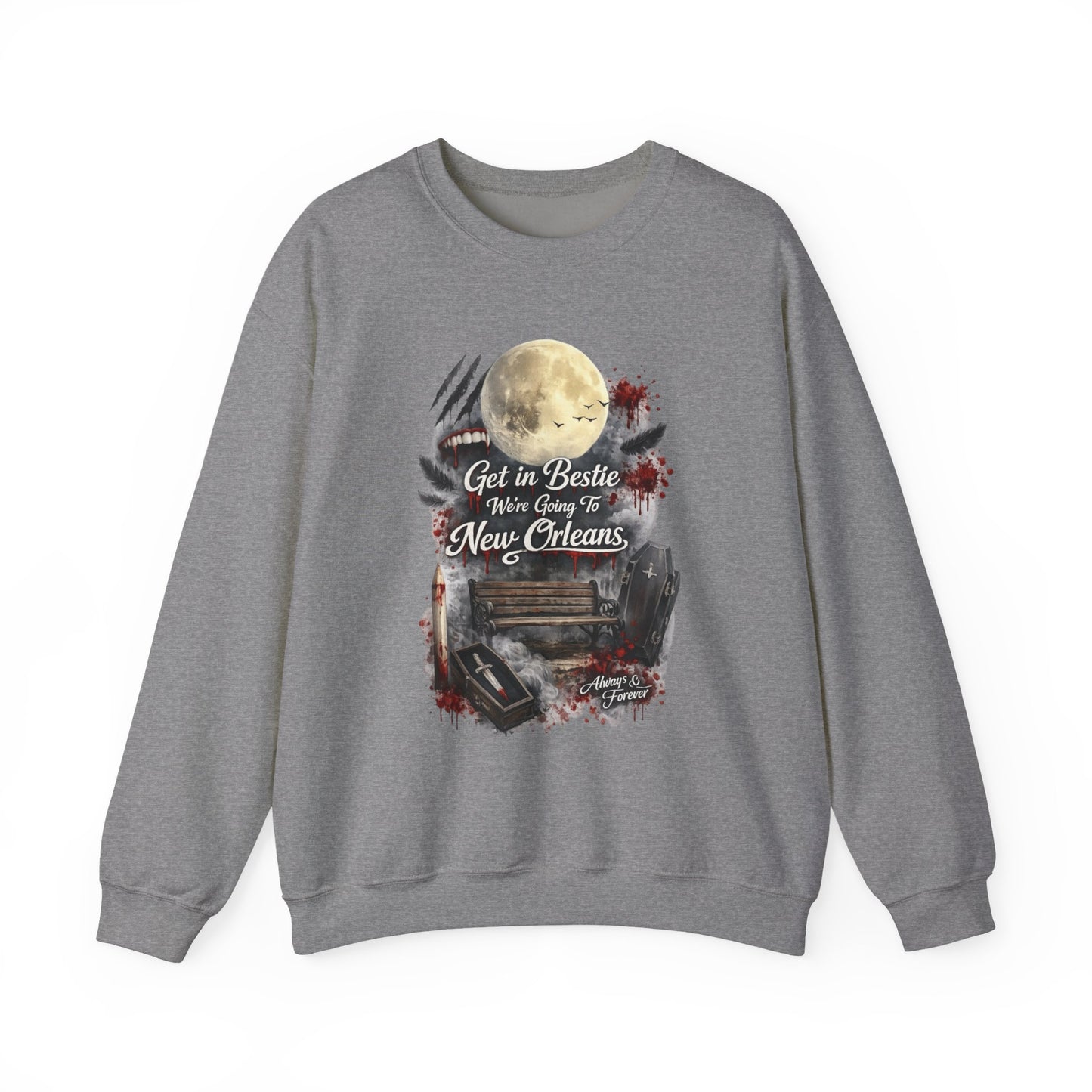 Get in Bestie (New Orleans) Crewneck Sweatshirt