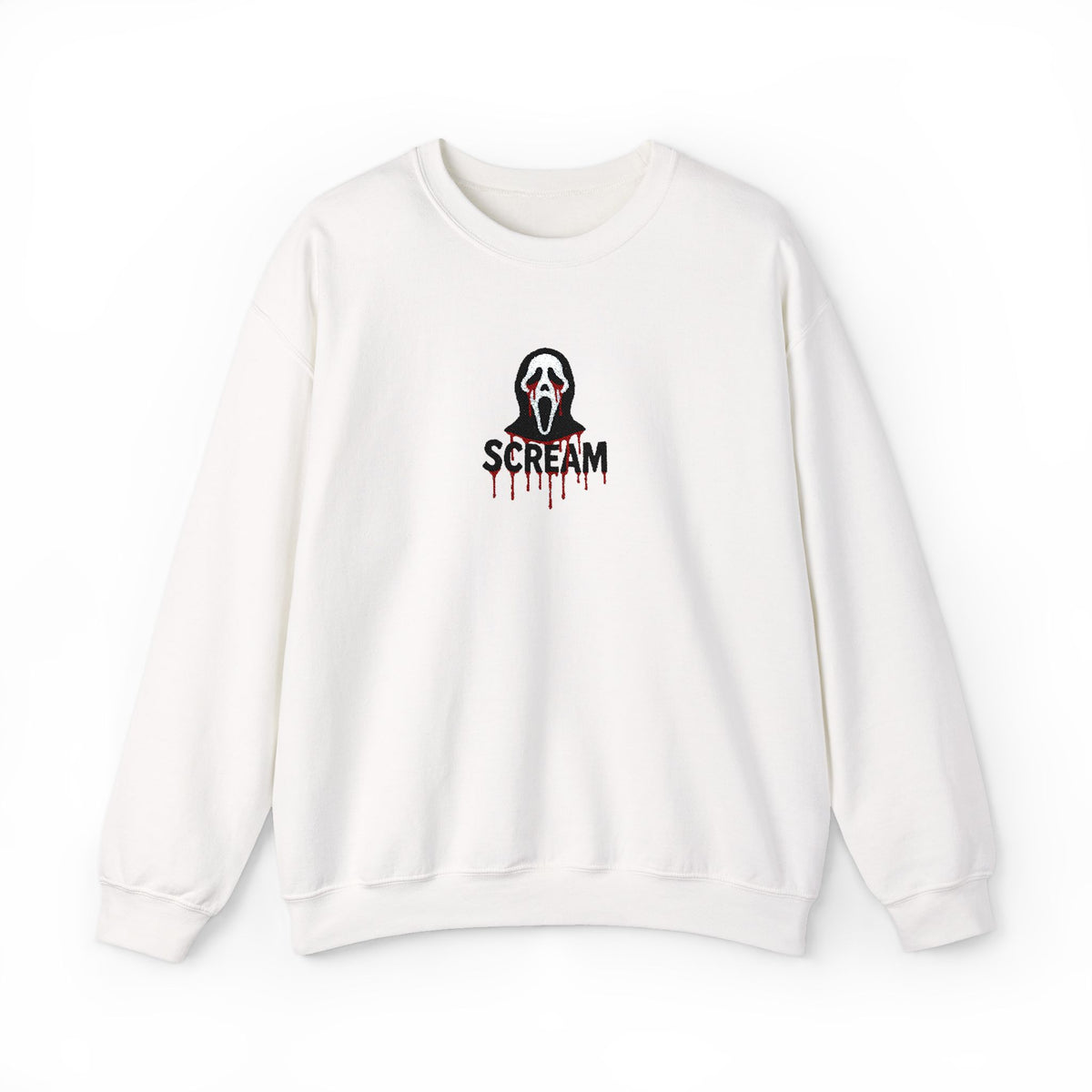 Scream Crewneck Sweatshirt (Embroidery)