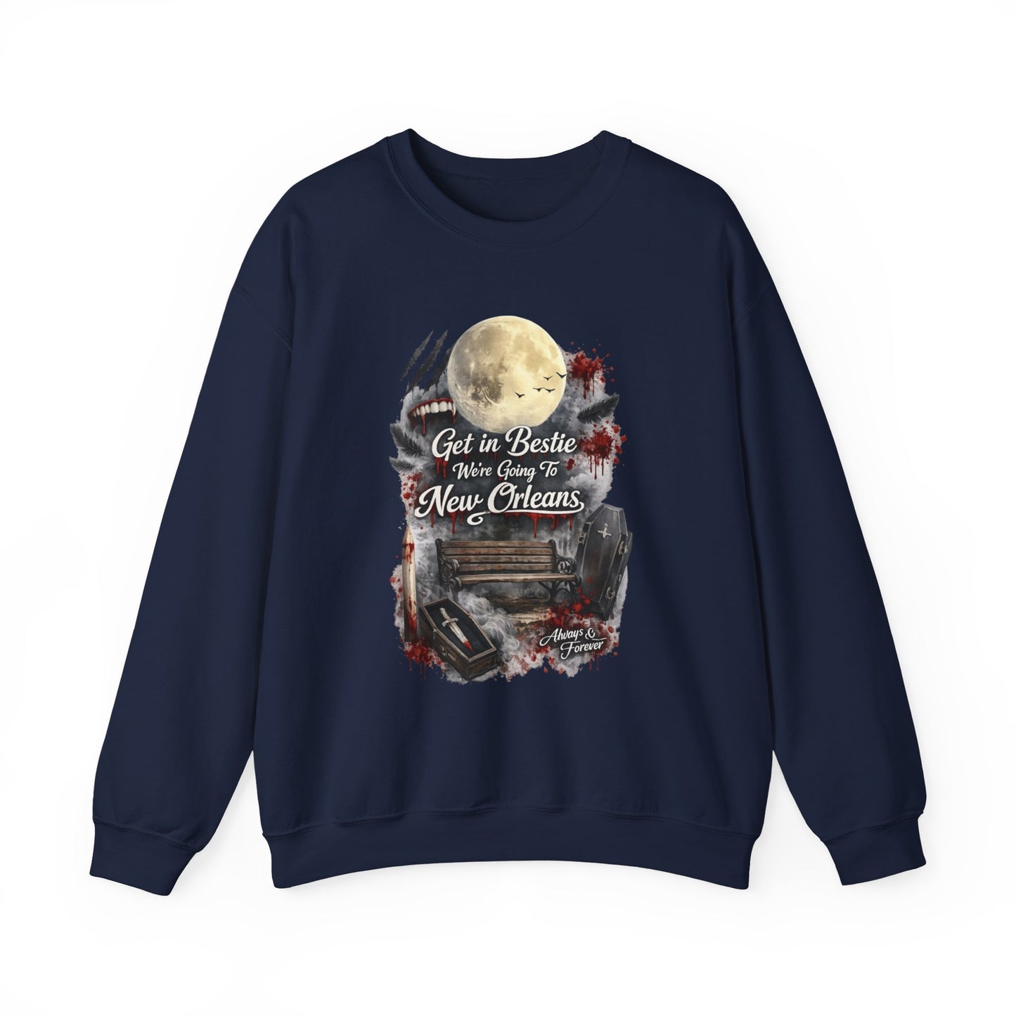 Get in Bestie (New Orleans) Crewneck Sweatshirt