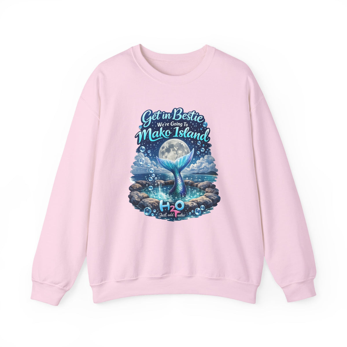 Get in Bestie (Mako Island) Crewneck Sweatshirt