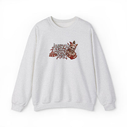 Twisty the Clown Crewneck Sweatshirt (Embroidery)